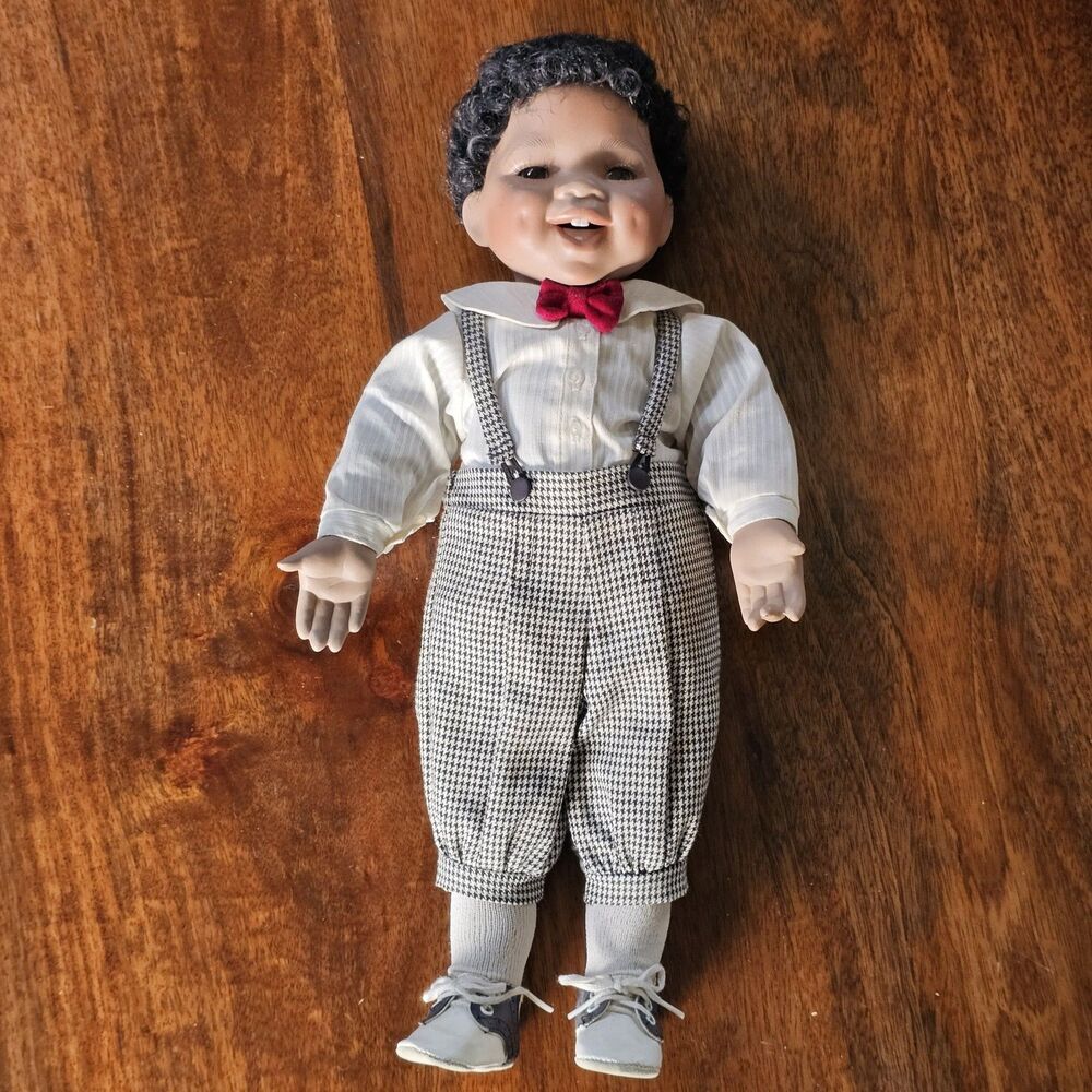 Georgetown Collection Doll Michael African American Jan Galperin Hearts in Song